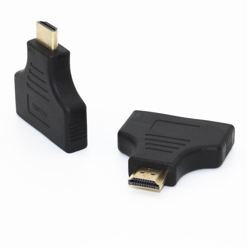 HDMI Female Adapter – Dual Plug HD Connector Converter