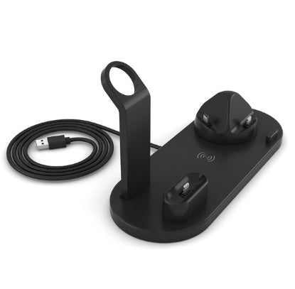 6 In 1 Wireless Charging Station – iPhone Charging Stand