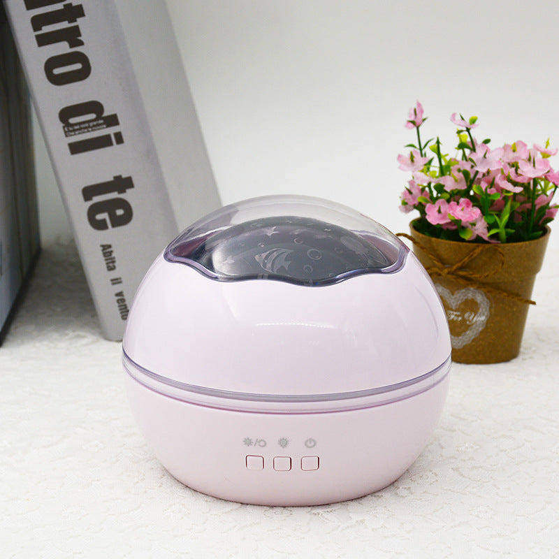 Baby Sleep Projector Light – USB Bedroom Ball Lamp