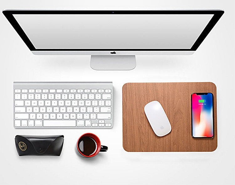 bamboo wireless charger 15W fast charging dock station