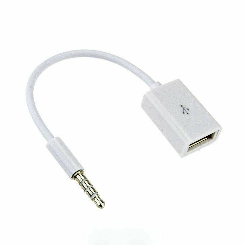 Car AUX USB Adapter Cable – 3.5mm Male to USB Converter
