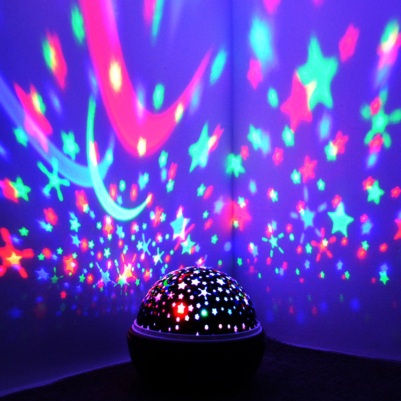 Baby Sleep Projector Light – USB Bedroom Ball Lamp