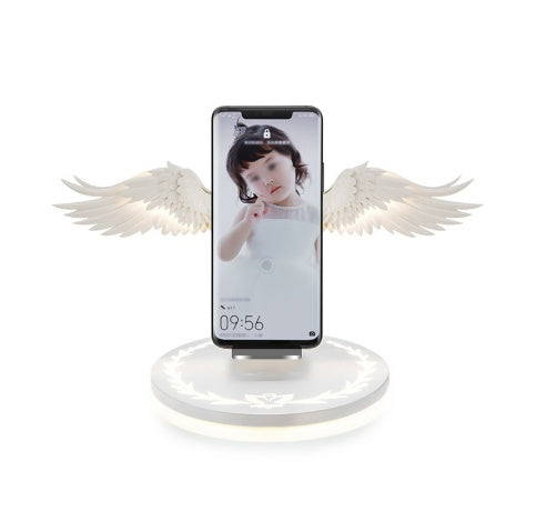 Angel Wings Wireless Charger – Fast Charging Phone Stand