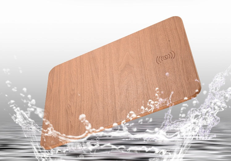 Bamboo Wireless Charger 15W – Wangari Pine USB Hub Dock