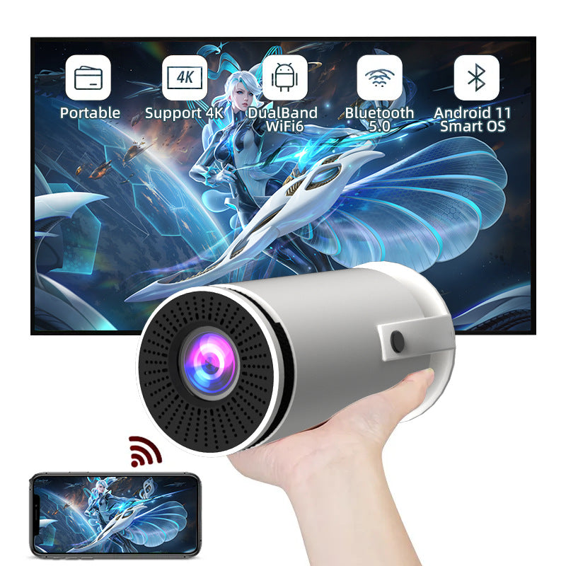 Smart Projector for Home AnzhuoHD HD Mini Projector