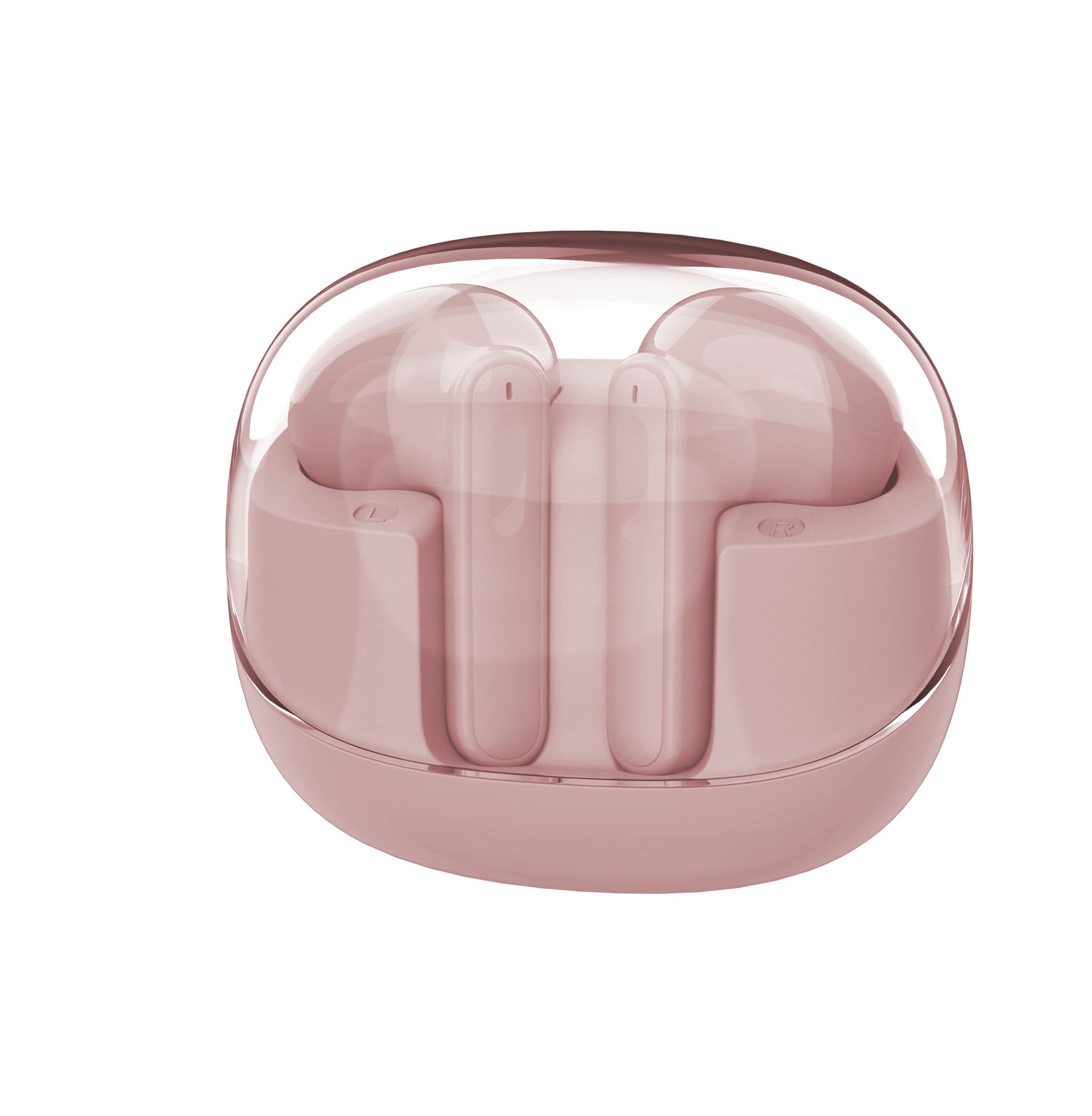 Transparent Bluetooth Headset – Mini Wireless Earbuds Case