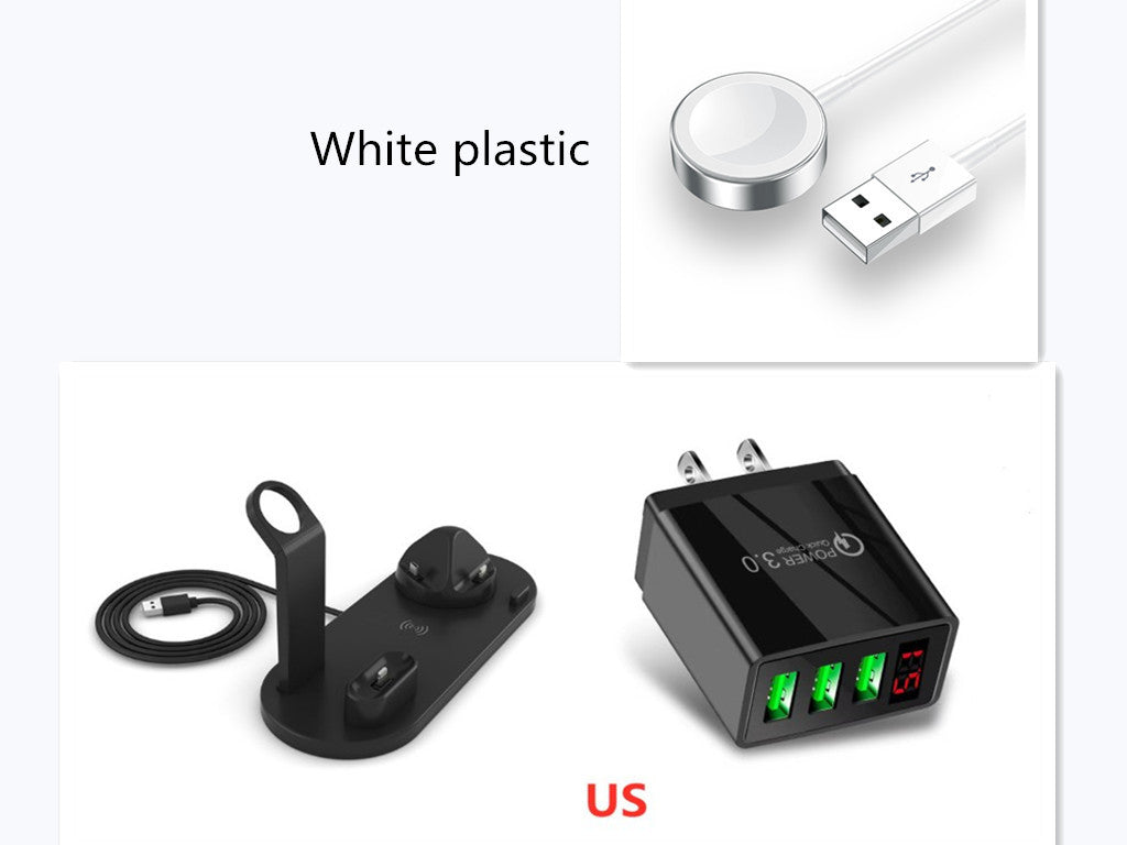 6 In 1 Wireless Charging Station – iPhone Charging Stand