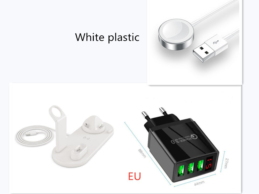 6 In 1 Wireless Charging Station – iPhone Charging Stand