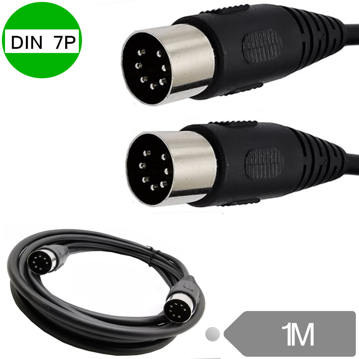 DIN 7PIN connecting cable medical device signal line