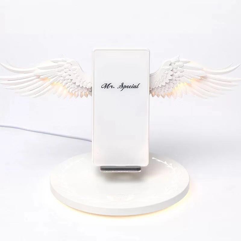 Angel Wings Wireless Charger – Fast Charging Phone Stand