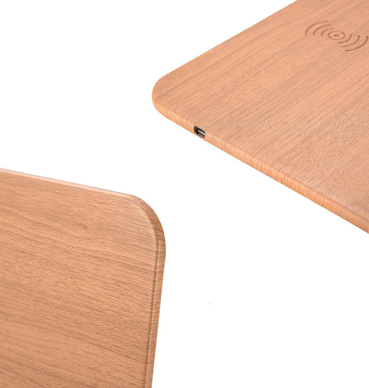 Bamboo Wireless Charger 15W – Wangari Pine USB Hub Dock