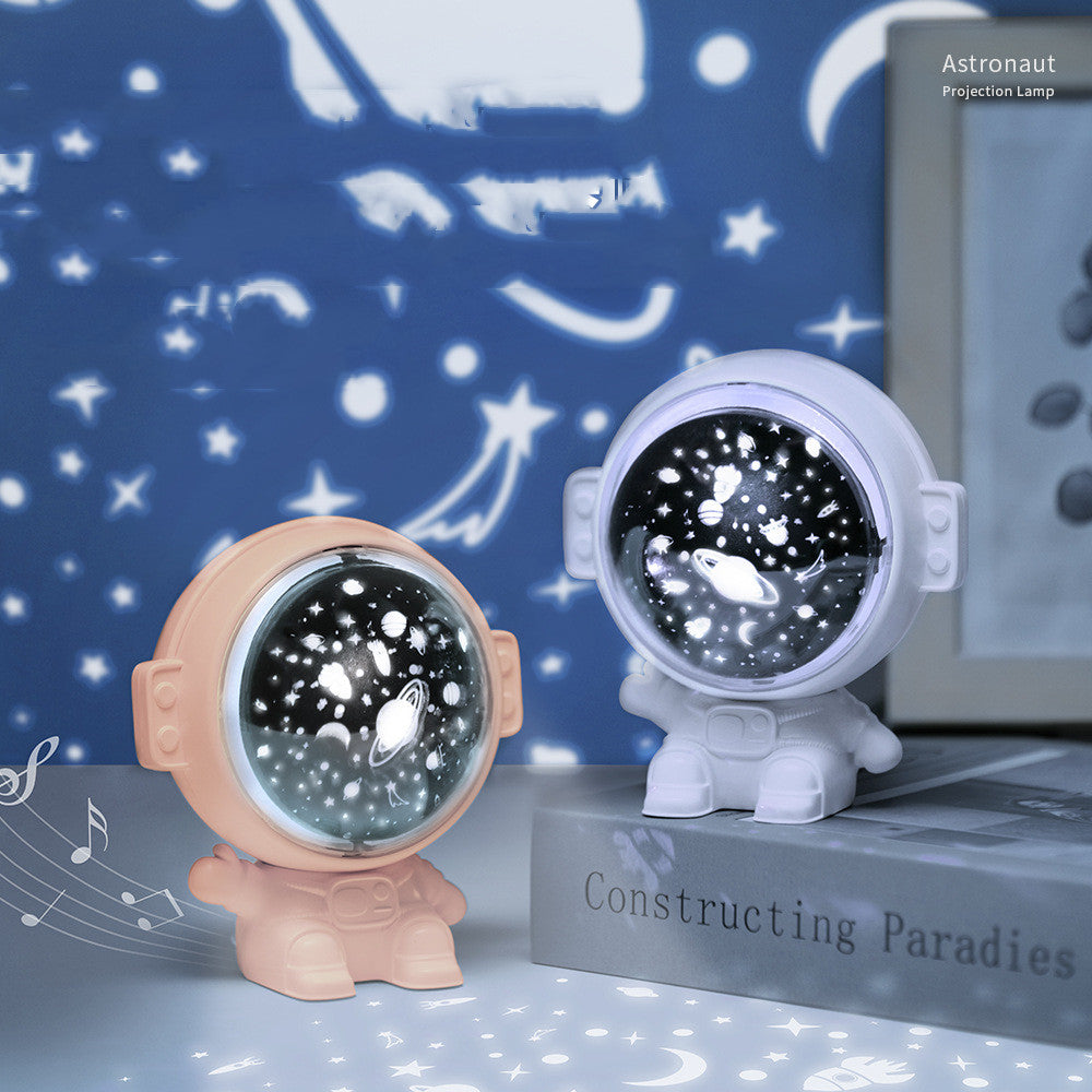 Astronaut Galaxy Projector Lamp – Star Night Light Decor