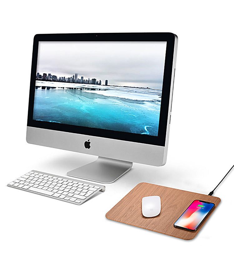 Bamboo Wireless Charger 15W – Wangari Pine USB Hub Dock