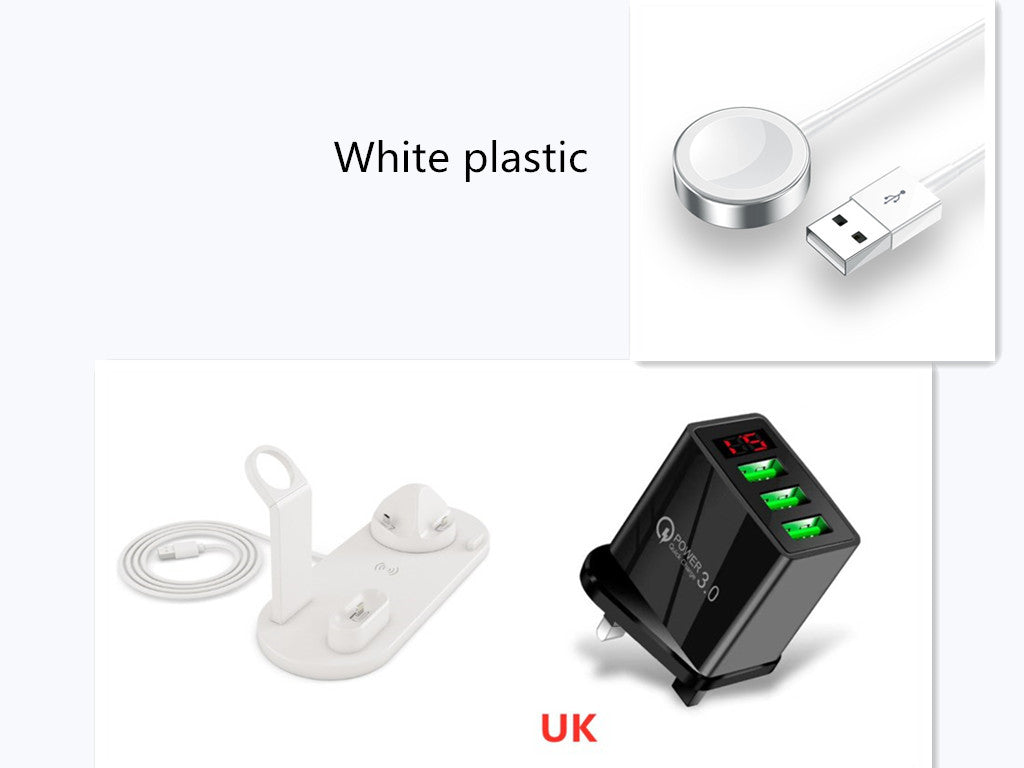 6 In 1 Wireless Charging Station – iPhone Charging Stand