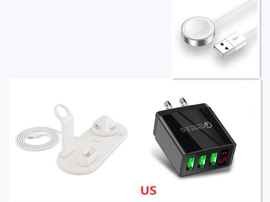6 In 1 Wireless Charging Station – iPhone Charging Stand