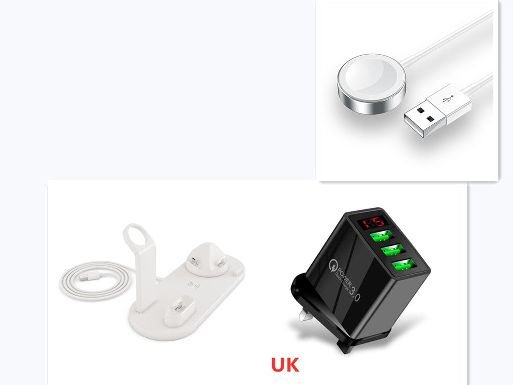 6 In 1 Wireless Charging Station – iPhone Charging Stand