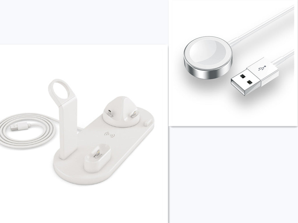 6 In 1 Wireless Charging Station – iPhone Charging Stand