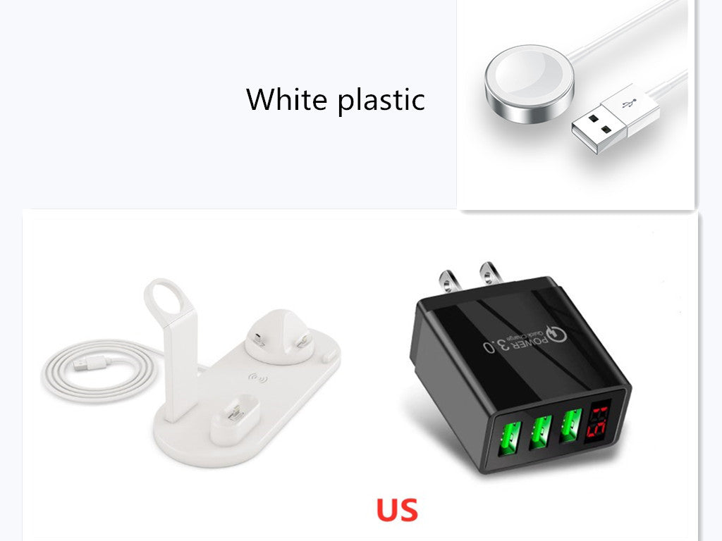 6 In 1 Wireless Charging Station – iPhone Charging Stand