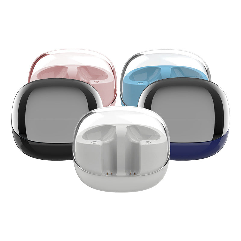 Transparent Bluetooth Headset – Mini Wireless Earbuds Case