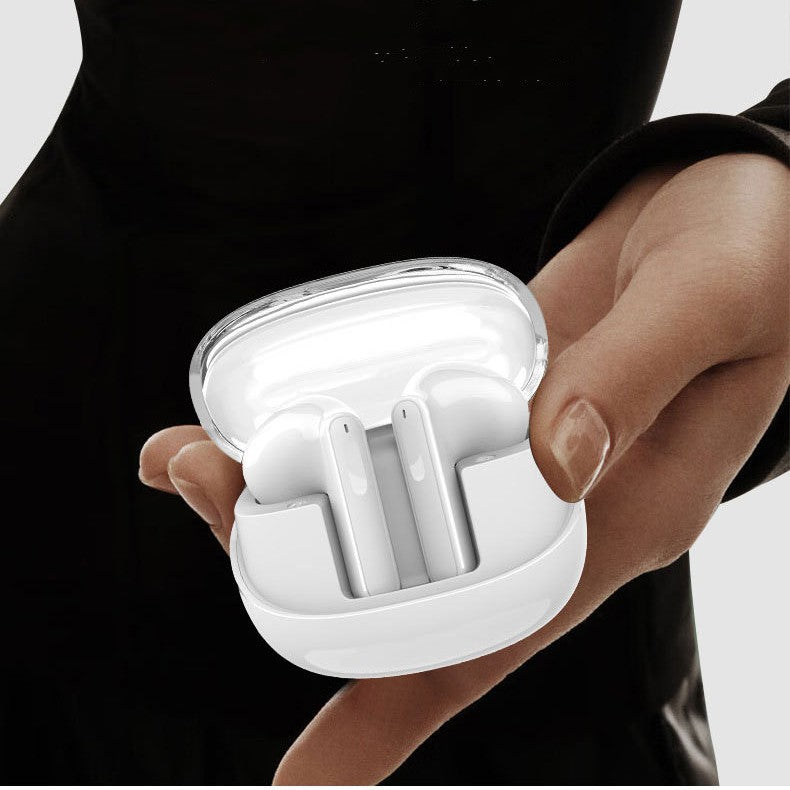 Transparent Bluetooth Headset – Mini Wireless Earbuds Case